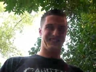 the guy pulls out the standing bolt from his pants on the street, amateur